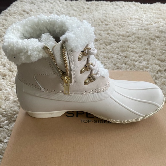 Sperry - Women's Saltwater Alpine Boots White - Picture 6 of 7